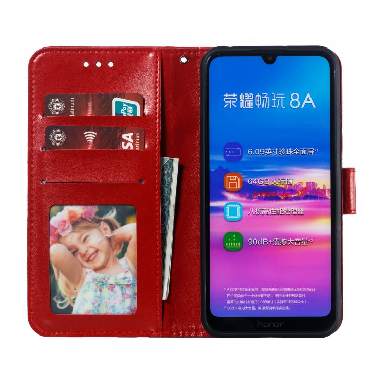 Mandala Embossing Pattern Horizontal Flip Leather Case for Huawei Y6 (2019) & Y6 Pro (2019) & Enjoy 9E, with Holder & Card Slots & Wallet & Photo Frame &  Lanyard