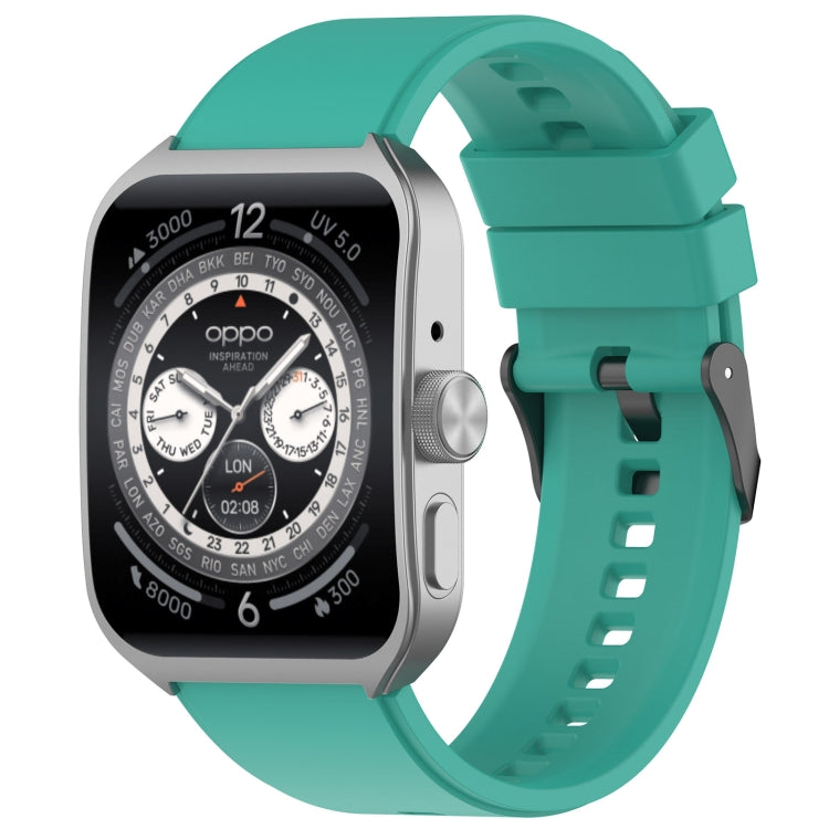 For OPPO Watch 4 Pro 22mm Solid Color Silicone Watch Band