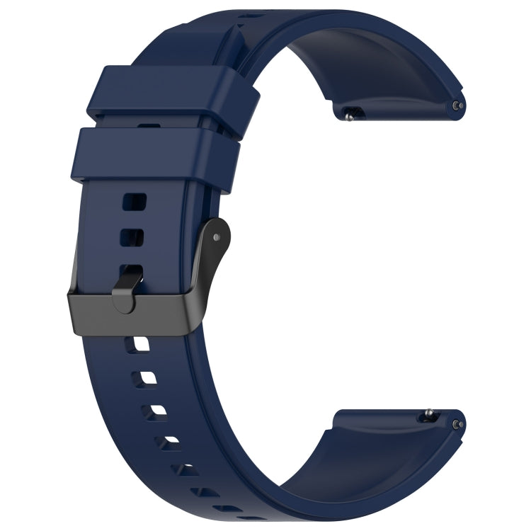 For OPPO Watch 4 Pro 22mm Solid Color Silicone Watch Band