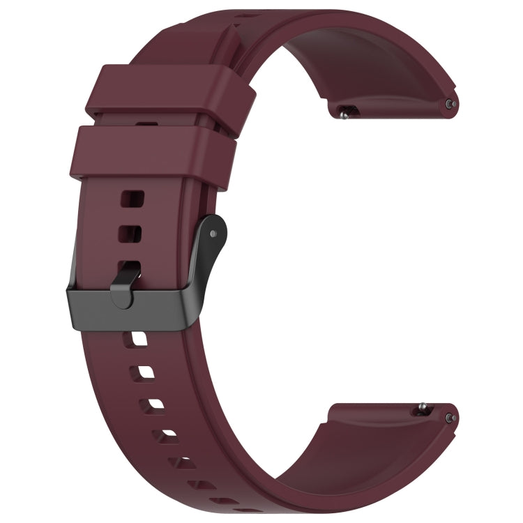 For OPPO Watch 4 Pro 22mm Solid Color Silicone Watch Band