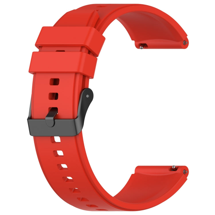 For OPPO Watch 4 Pro 22mm Solid Color Silicone Watch Band