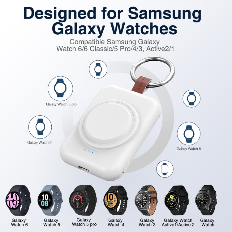 For Samsung Galaxy Watch Series Aluminum Smart Watch Wireless Charger