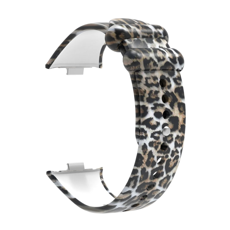 For Xiaomi Mi Band 8 Pro Painted Pattern Silicone Watch Band