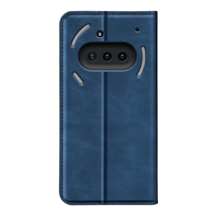 For Nothing Phone 3a Retro-skin  Magnetic Suction Leather Phone Case