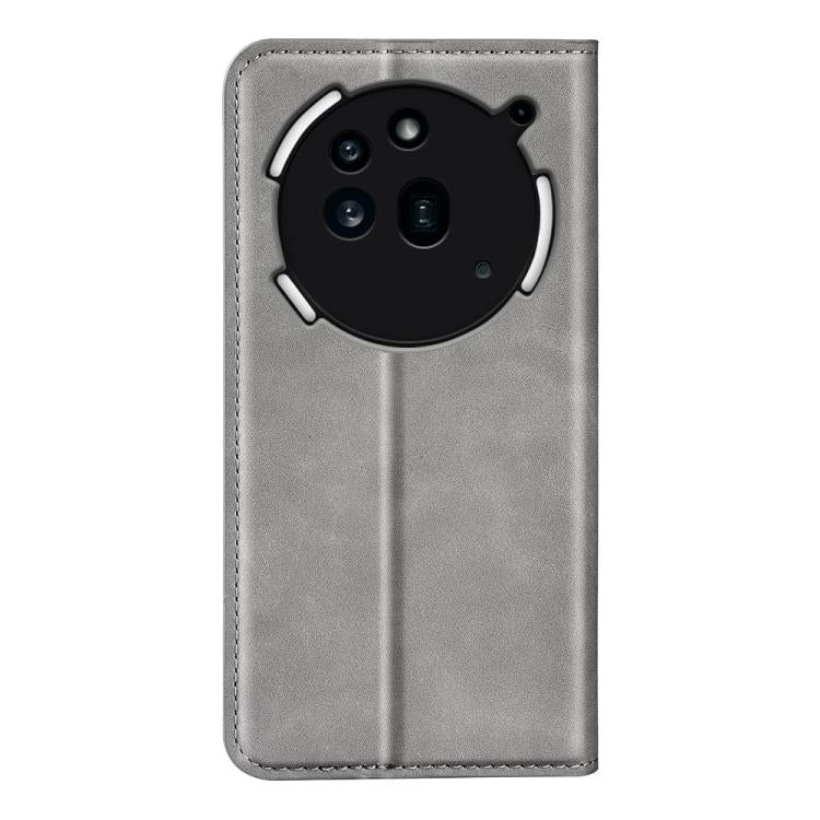 For Nothing Phone 3a Pro Retro-skin  Magnetic Suction Leather Phone Case