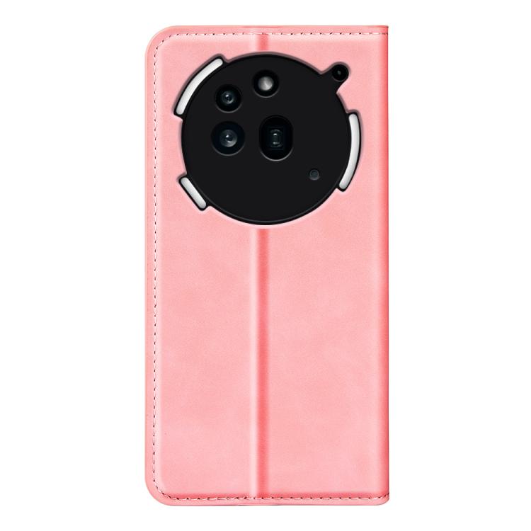 For Nothing Phone 3a Pro Retro-skin  Magnetic Suction Leather Phone Case