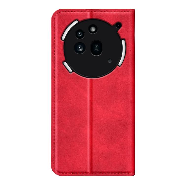 For Nothing Phone 3a Pro Retro-skin  Magnetic Suction Leather Phone Case