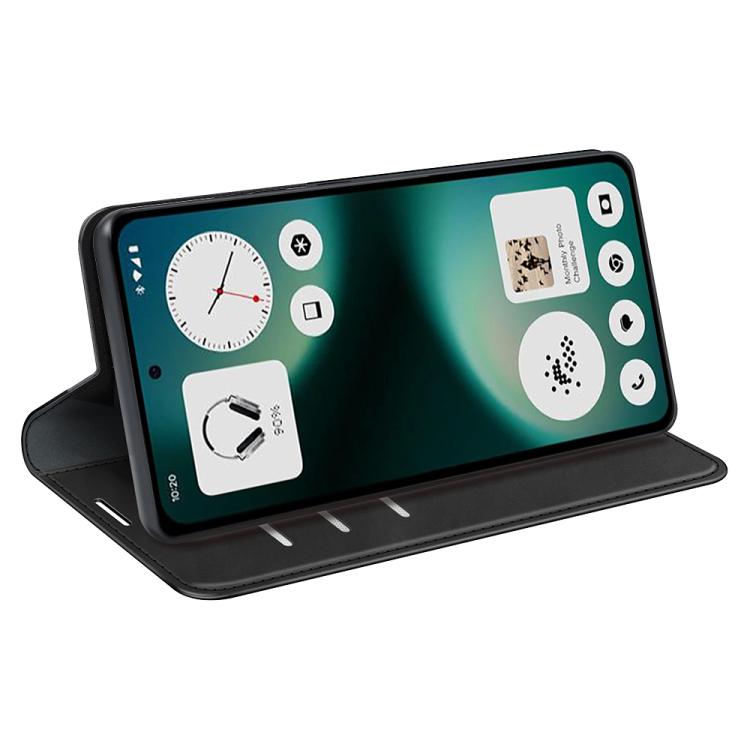 For Nothing Phone 3a Lite Retro-skin  Magnetic Suction Leather Phone Case