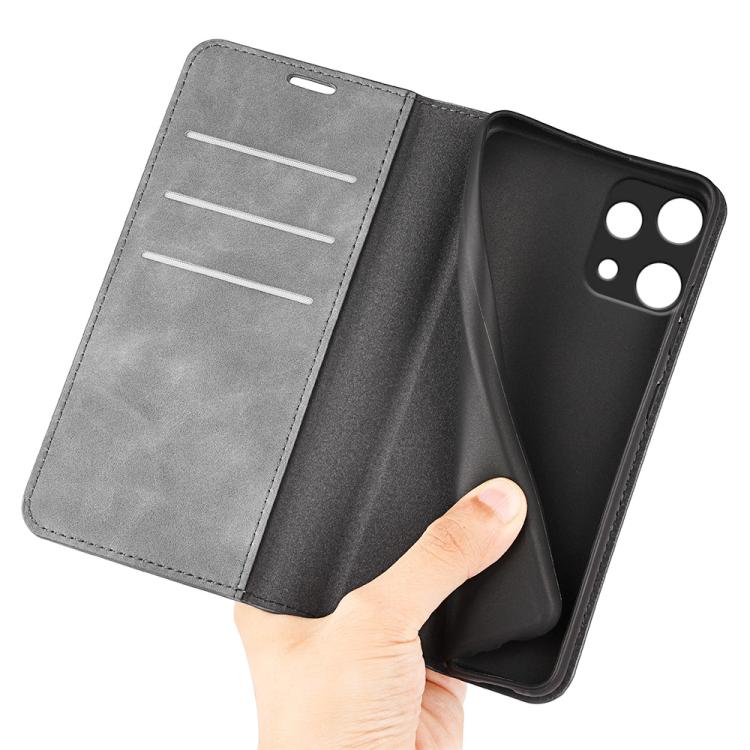 For Nothing Phone 3a Lite Retro-skin  Magnetic Suction Leather Phone Case