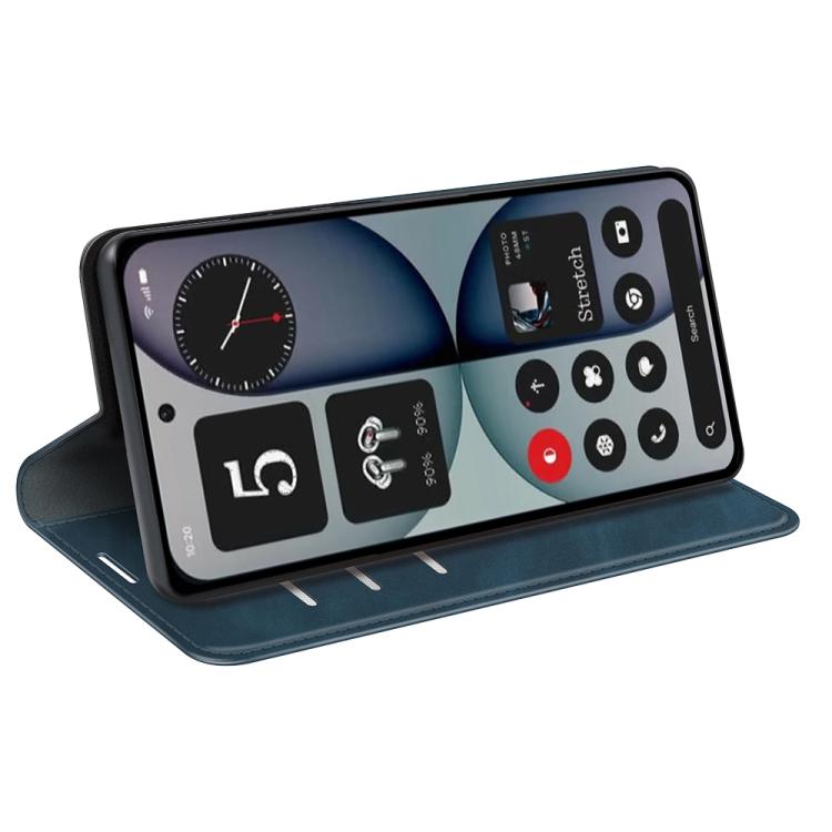 For Nothing Phone 4a Pro Retro-skin  Magnetic Suction Leather Phone Case