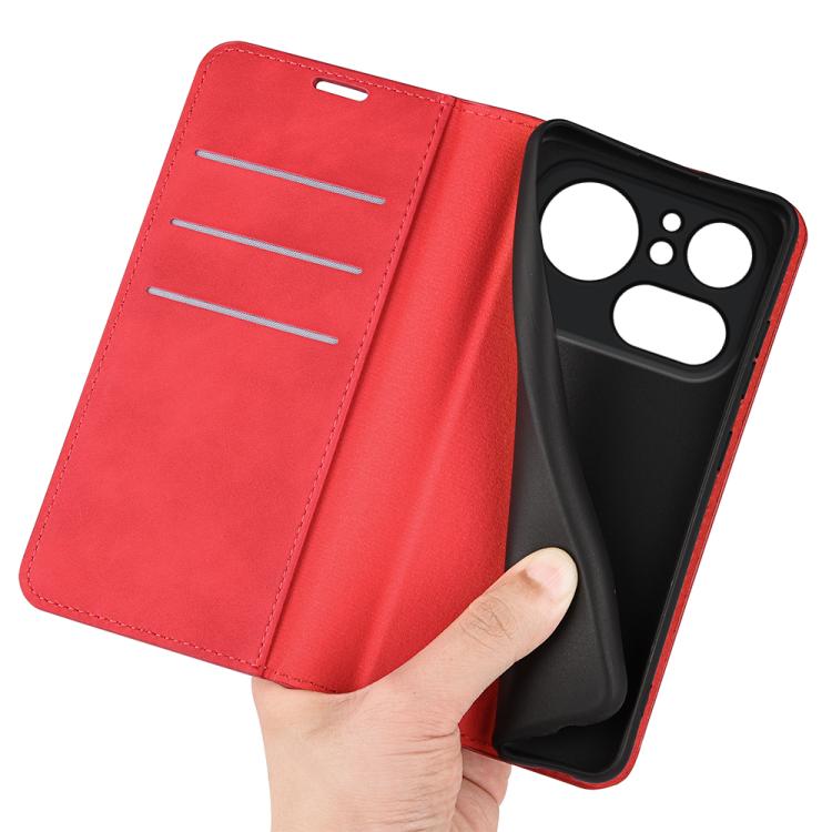 For Nothing Phone 4a Pro Retro-skin  Magnetic Suction Leather Phone Case