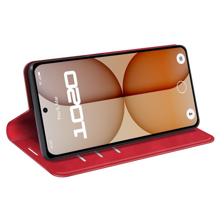 For Nothing Phone 4a Retro-skin  Magnetic Suction Leather Phone Case