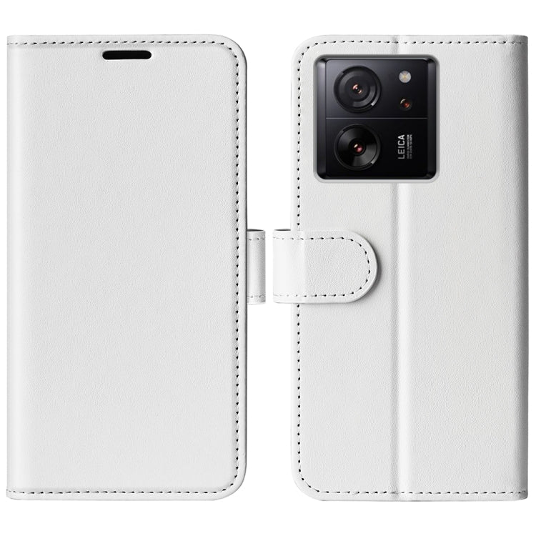 For Xiaomi 13T R64 Texture Horizontal Flip Leather Phone Case