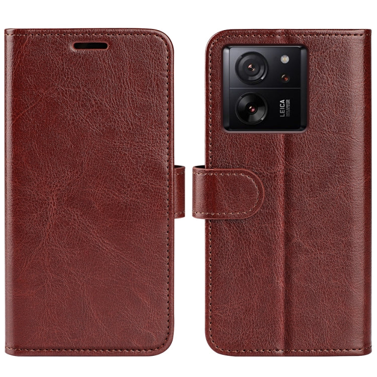 For Xiaomi 13T R64 Texture Horizontal Flip Leather Phone Case