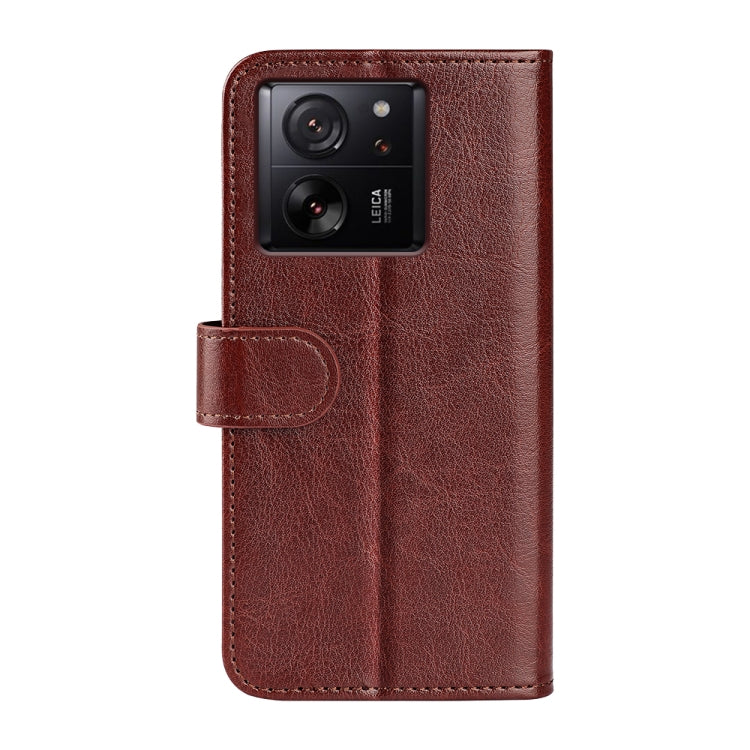 For Xiaomi 13T R64 Texture Horizontal Flip Leather Phone Case