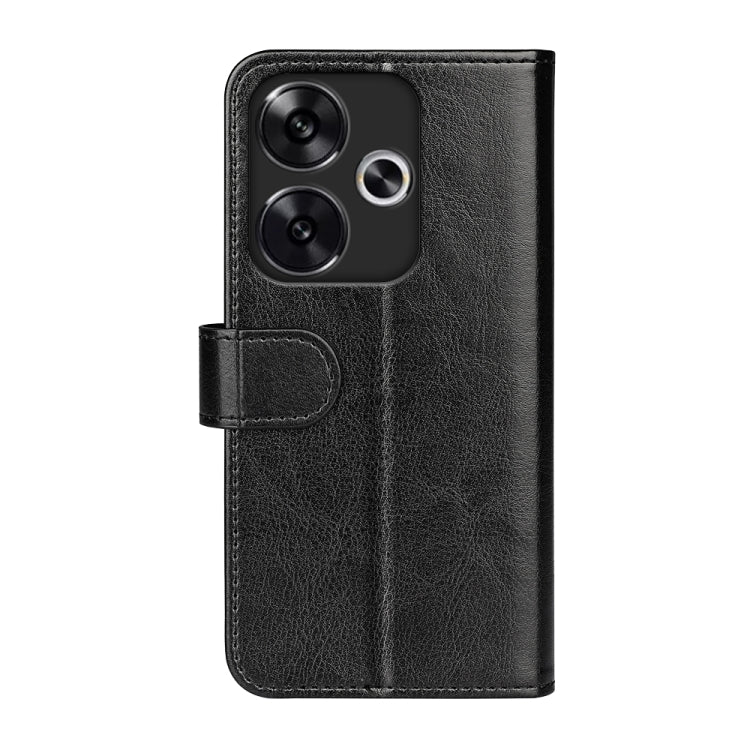 For Xiaomi Redmi Turbo 3 R64 Texture Horizontal Flip Leather Phone Case
