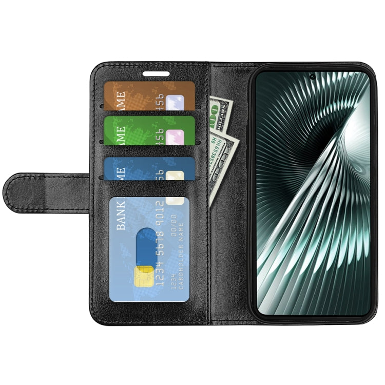 For Xiaomi Redmi Turbo 3 R64 Texture Horizontal Flip Leather Phone Case