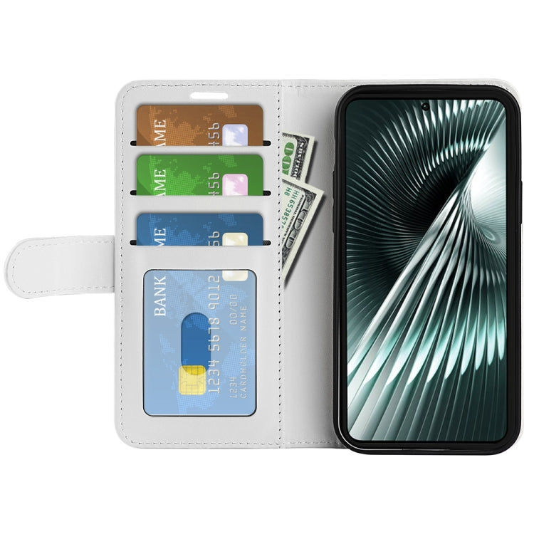 For Xiaomi Redmi Turbo 3 R64 Texture Horizontal Flip Leather Phone Case