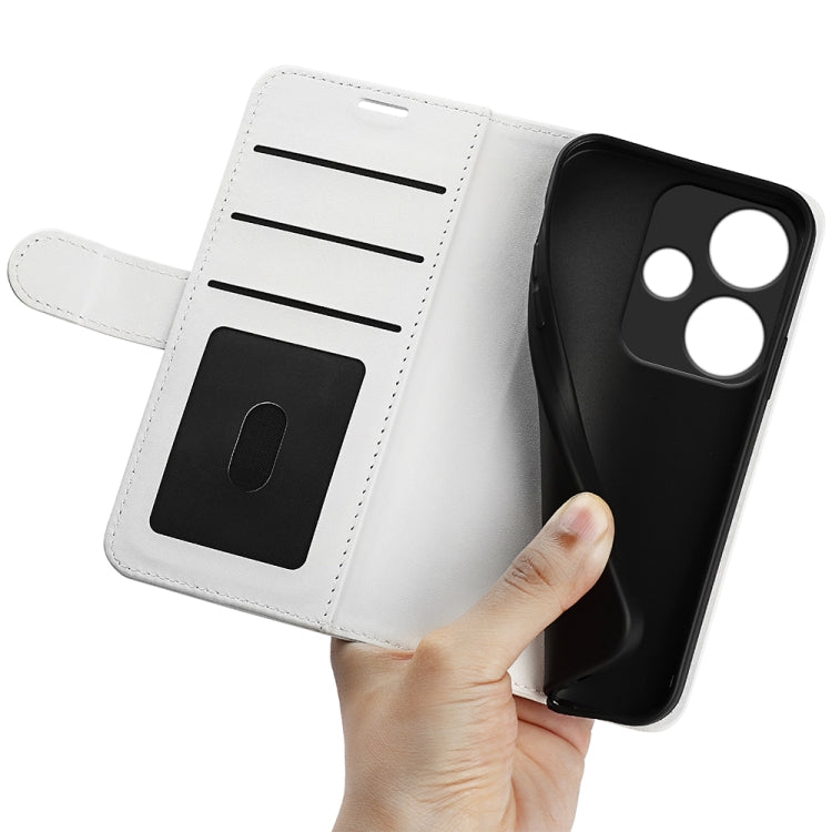 For Xiaomi Redmi Turbo 3 R64 Texture Horizontal Flip Leather Phone Case