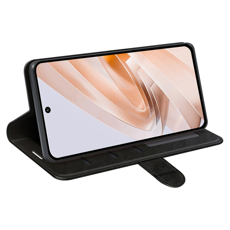 For Xiaomi Redmi Note 13R 5G R64 Texture Horizontal Flip Leather Phone Case
