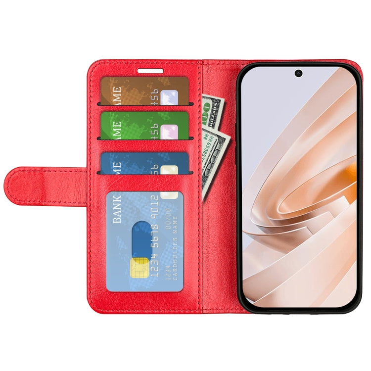 For Xiaomi Redmi Note 13R 5G R64 Texture Horizontal Flip Leather Phone Case