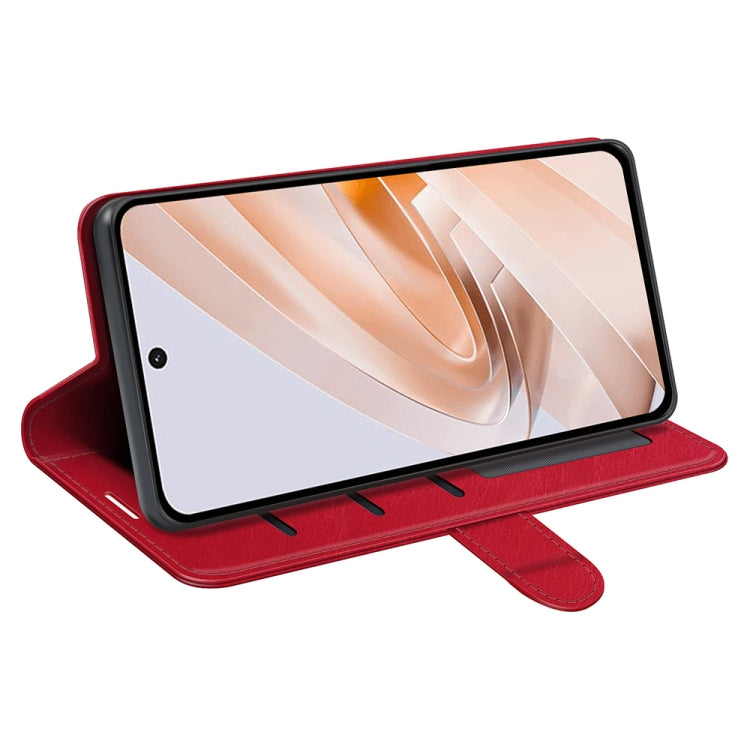 For Xiaomi Redmi Note 13R 5G R64 Texture Horizontal Flip Leather Phone Case