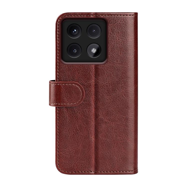 For Xiaomi 14T Pro R64 Texture Horizontal Flip Leather Phone Case