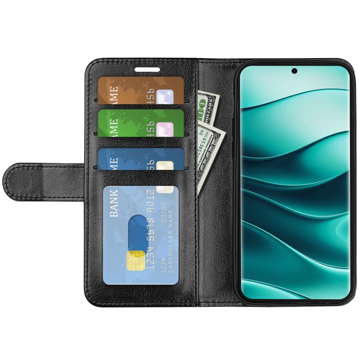 For Xiaomi Redmi Note 14 Pro+ R64 Texture Horizontal Flip Leather Phone Case