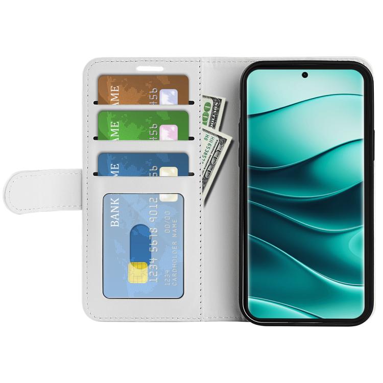 For Xiaomi Redmi Note 14 Pro+ R64 Texture Horizontal Flip Leather Phone Case