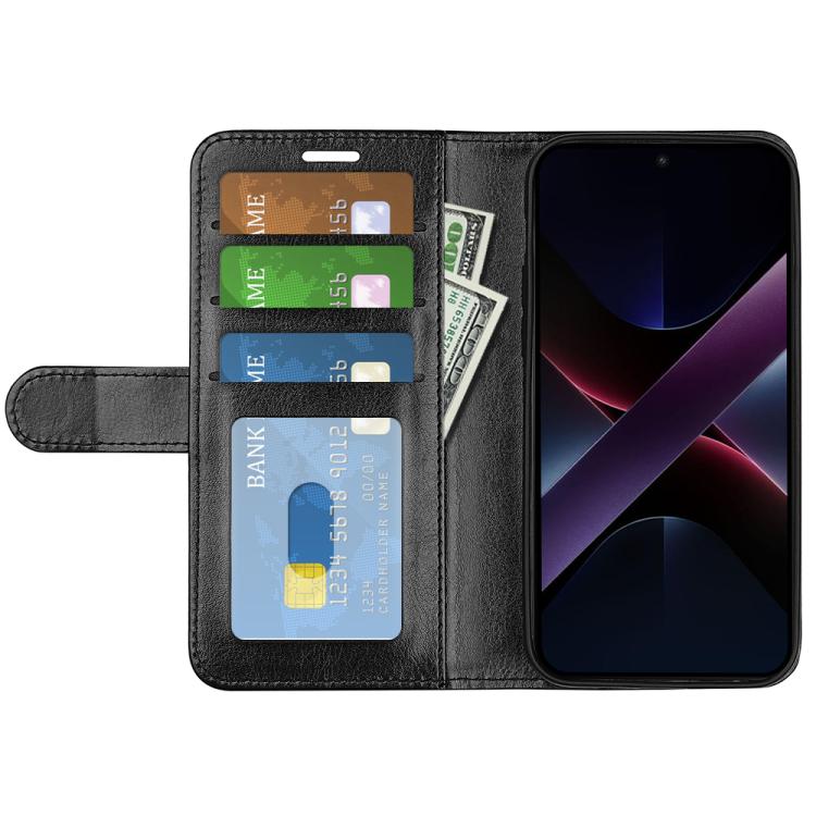 For Xiaomi Poco X7 Pro R64 Texture Horizontal Flip Leather Phone Case