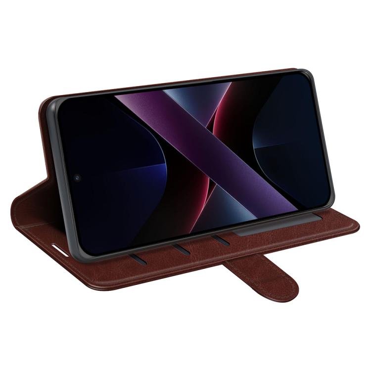 For Xiaomi Poco X7 Pro R64 Texture Horizontal Flip Leather Phone Case