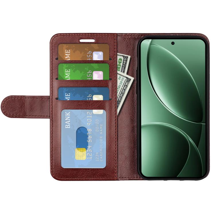 For Redmi K80 / Poco F7 Pro R64 Texture Horizontal Flip Leather Phone Case