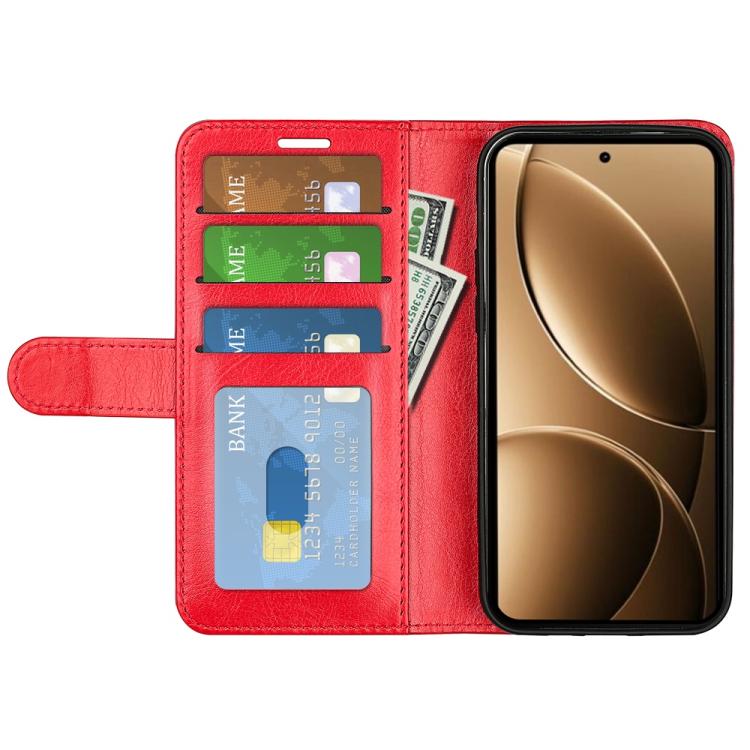 For Redmi K80 Pro / Poco F7 Ultra R64 Texture Horizontal Flip Leather Phone Case