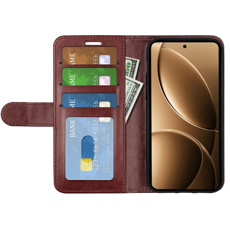 For Redmi K80 Pro / Poco F7 Ultra R64 Texture Horizontal Flip Leather Phone Case