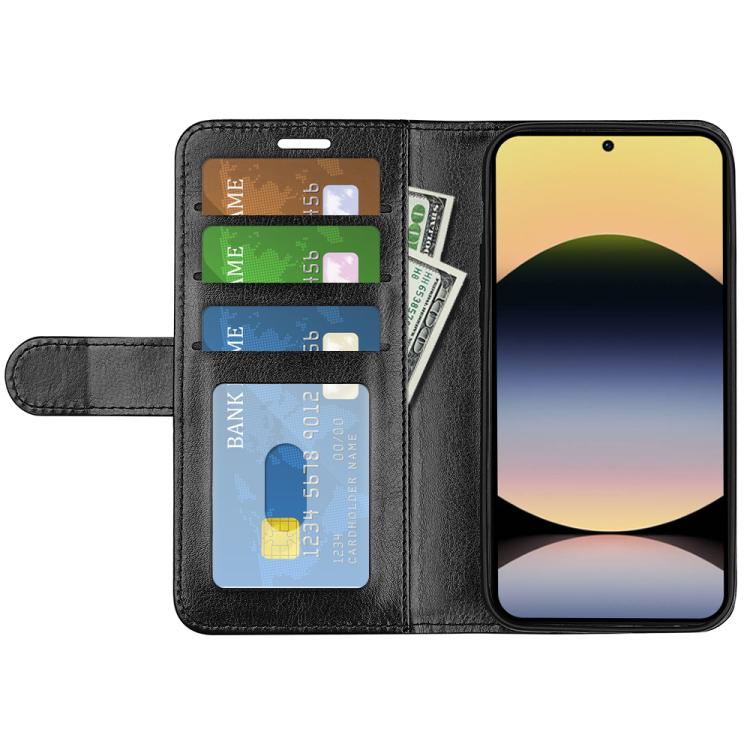 For Redmi Note 14S 4G R64 Texture Horizontal Flip Leather Phone Case