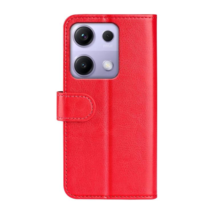 For Redmi Note 14S 4G R64 Texture Horizontal Flip Leather Phone Case