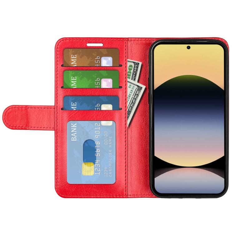 For Redmi Note 14S 4G R64 Texture Horizontal Flip Leather Phone Case