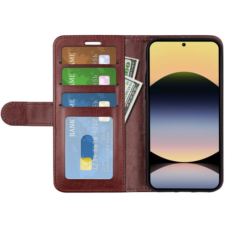 For Redmi Note 14S 4G R64 Texture Horizontal Flip Leather Phone Case