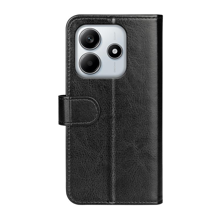 For Redmi Note 14 4G 164.84mm R64 Texture Horizontal Flip Leather Phone Case