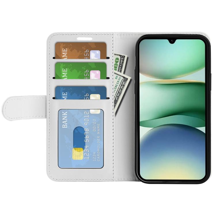 For Redmi A5 4G 173.3mm R64 Texture Horizontal Flip Leather Phone Case