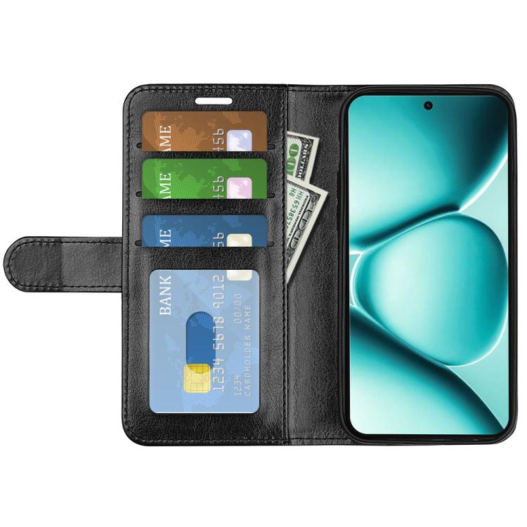 For Redmi Note 15 Pro Global 163.6mm R64 Texture Horizontal Flip Leather Phone Case