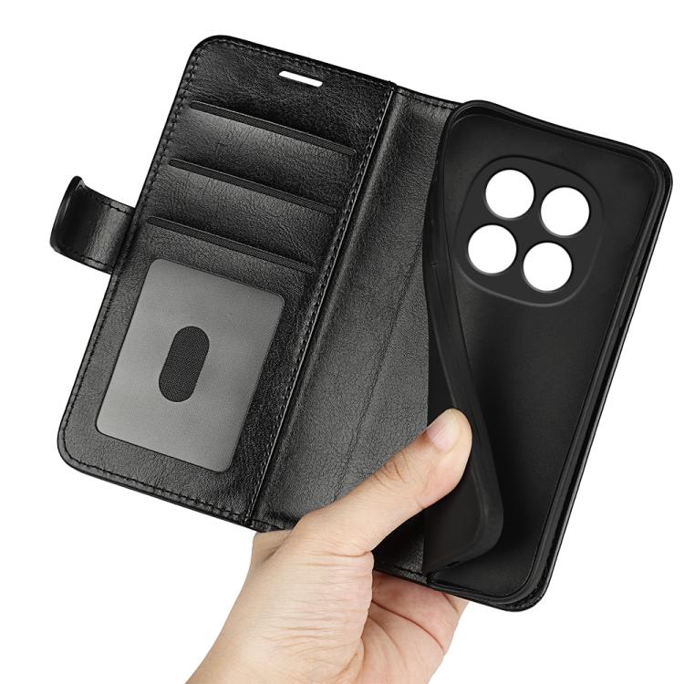 For Redmi Note 15 Pro Global 163.6mm R64 Texture Horizontal Flip Leather Phone Case