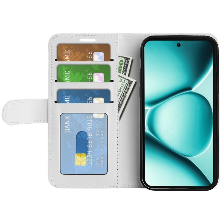 For Redmi Note 15 Pro+ Global 163.3mm R64 Texture Horizontal Flip Leather Phone Case