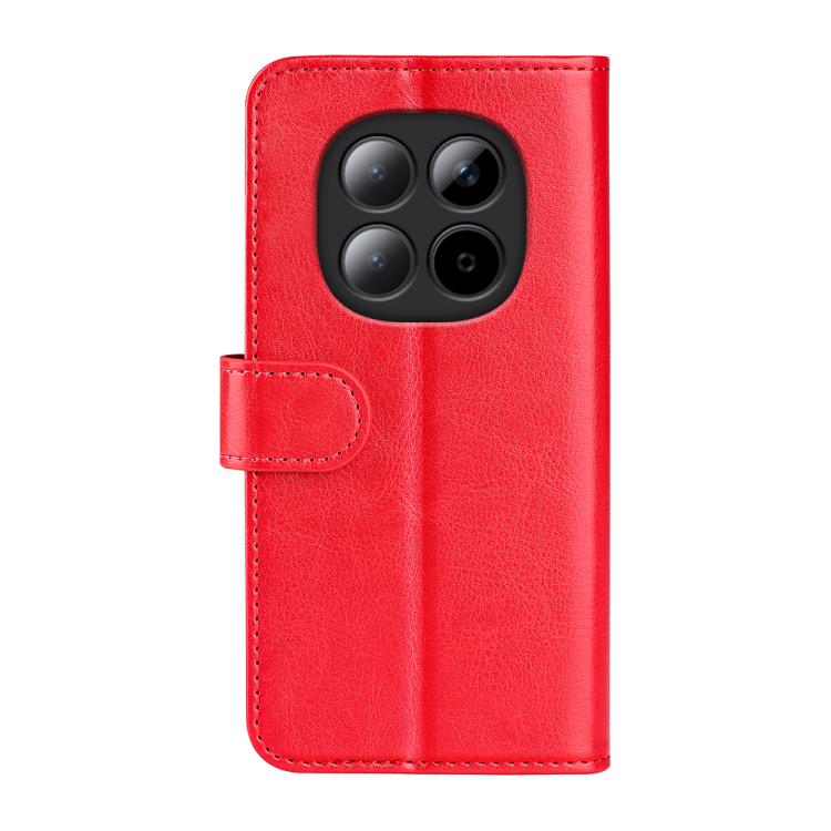 For Redmi Note 15 Pro+ Global 163.3mm R64 Texture Horizontal Flip Leather Phone Case