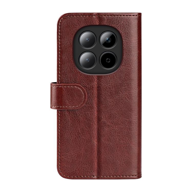 For Redmi Note 15 Pro+ Global 163.3mm R64 Texture Horizontal Flip Leather Phone Case