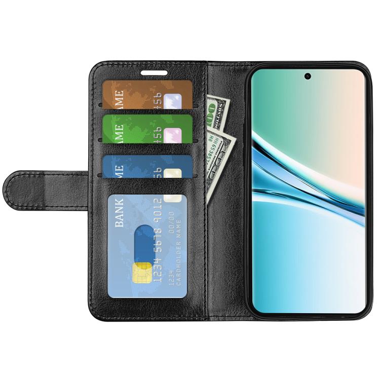 For Redmi Note 15 4G / 5G Global 164mm R64 Texture Horizontal Flip Leather Phone Case