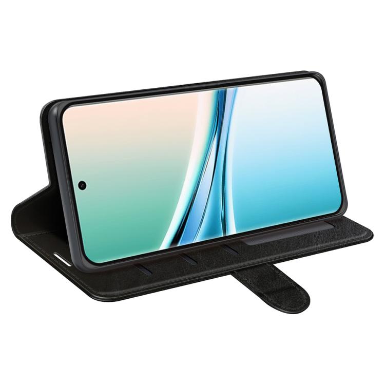 For Redmi Note 15 4G / 5G Global 164mm R64 Texture Horizontal Flip Leather Phone Case