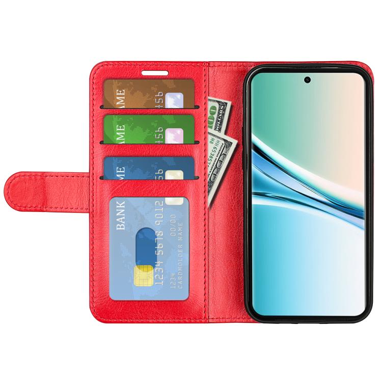 For Redmi Note 15 4G / 5G Global 164mm R64 Texture Horizontal Flip Leather Phone Case