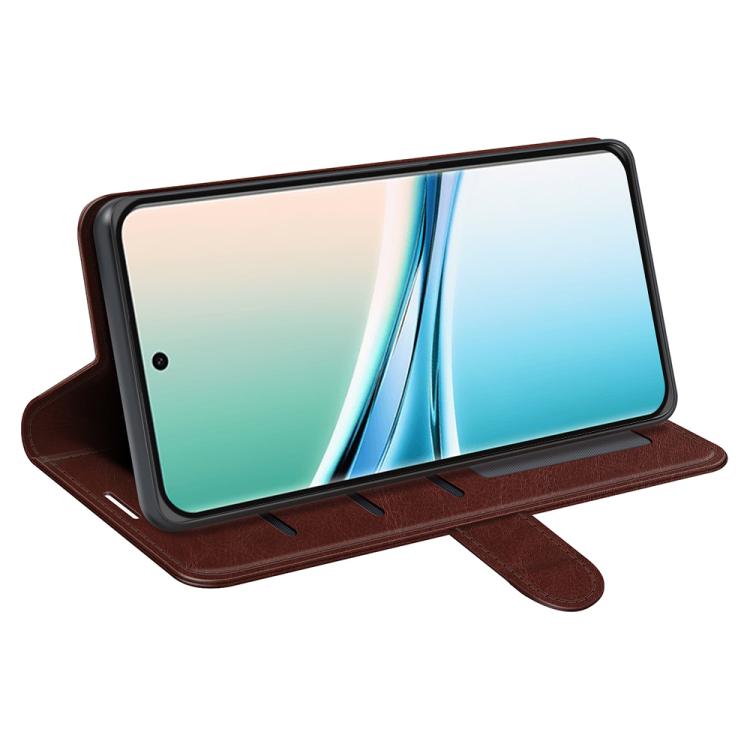 For Redmi Note 15 4G / 5G Global 164mm R64 Texture Horizontal Flip Leather Phone Case