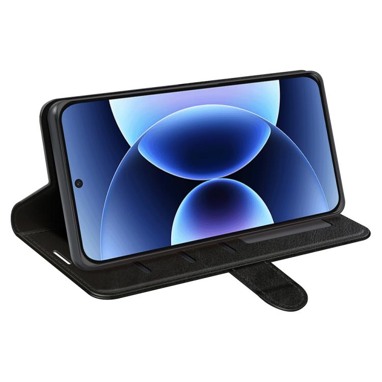 For Xiaomi 17 Pro R64 Texture Horizontal Flip Leather Phone Case